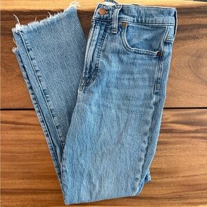 Madewell Perfect Vintage Straight Leg Jeans